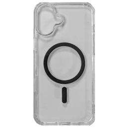 Чохол-накладка DM Clear Magsafe для iPhone 16 Black