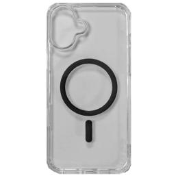 Чохол-накладка DM Clear Magsafe для iPhone 16 Pro Max Black