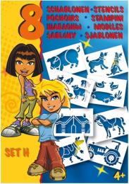 Трафарет Malinos MA-301004 ферма 8 шт. (набір H)