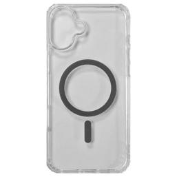 Чохол-накладка DM Clear Magsafe для iPhone 16 Plus Gray