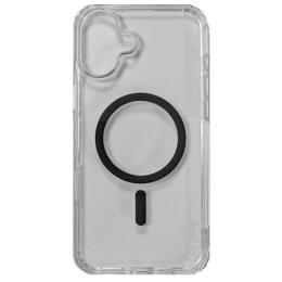 Чохол-накладка DM Clear Magsafe для iPhone 16 Plus Black