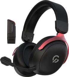 Накладні навушники GamePro Asgard Freya Pro Black Red (HSW201BR)