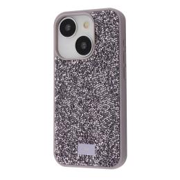 Чохол-накладка The Bling World Rock Diamond (TPU) для iPhone 16 Gray Titanium
