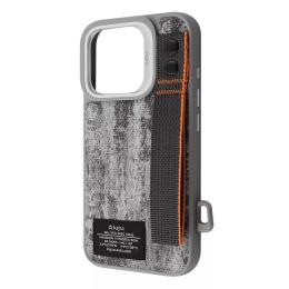 Чохол-накладка Kajsa Outdoor Collection Tie Dye iPhone 16 Pro Max Gray with Magnetic Ring