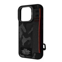 Чохол-накладка Kajsa Outdoor Collection iPhone 16 Pro Black with Magnetic Ring