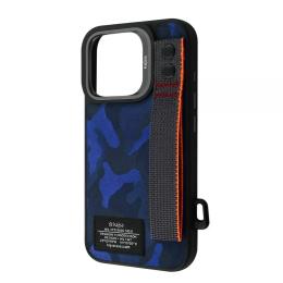 Чохол-накладка Kajsa Outdoor Collection iPhone 16 Pro Blue with Magnetic Ring