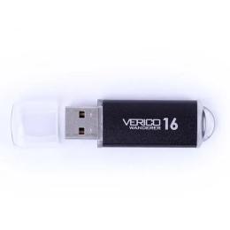 Флеш память Verico Wanderer 1UDOV-M4BKG3-NN Black 16 GB USB 2.0