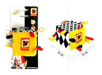 Брязкальце Macik МС 010501-01 кубик