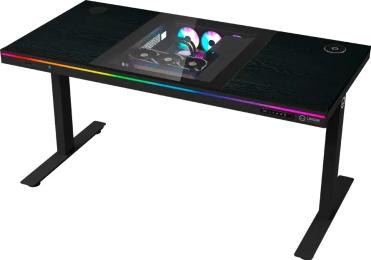 Ігровий стіл Lorgar DE90G Wood Black (LRG-DE90W)