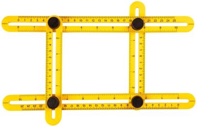 Лінійка будівельна TOPEX 16B476 для перенесення вимірювань 25 см