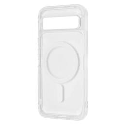 Чохол-накладка WAVE Clear Case (PC + TPU) with Magnetic Ring для Google Pixel 8A Clear