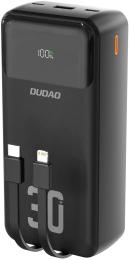 Зовнішній портативний акумулятор Dudao K15 Max 30000mAh Black 22.5W