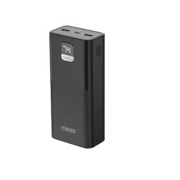 Зовнішній портативний акумулятор Foneng P55 30000mAh Black