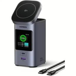 Зовнішній портативний акумулятор Ugreen PB771 20000mAh Gray 145W (35527)