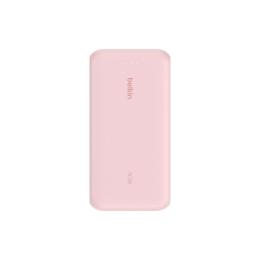Зовнішній портативний акумулятор Belkin BoostCharge 20000 mAh Pink 30W with USB-C (BPB024HQPK)