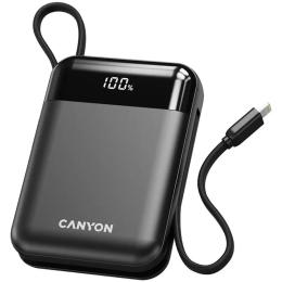 Зовнішній портативний акумулятор Canyon OnPower 104 10000mAh Black (CNS-CPB104B)