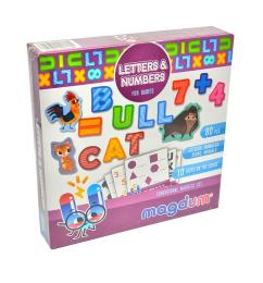 Магнітна гра Magdum ML4031-09 EN Букви і Цифри