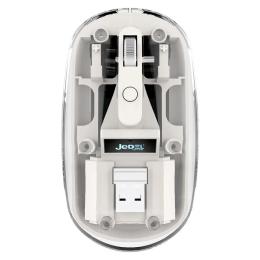 Мишка Jedel WD131P-BG Transparent White
