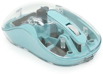 Мишка Jedel WD141T-Bl Transparent Blue