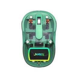 Мишка Jedel WD141T-G Transparent Green