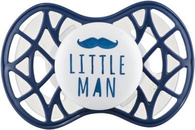 Пустушка Nuvita Air55 Cool NV7084 Dark Blue силіконова, ортодонтична, від 6 місяців