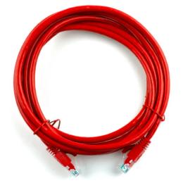 Патч-корд Ritar PCR-CU/10 Red литий, UTP, RJ45, Cat.5e, 10м, Cu
