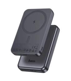 Зовнішній портативний акумулятор Hoco J160 Original Magnetic Wireless 5000 mAh Black (714868)