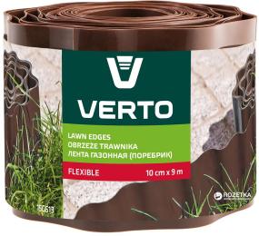 Газонний бордюр VERTO 10x900 см (15G513) Brown