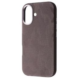 Чохол-накладка WAVE Khaki Case with Magnetic Ring для iPhone 16 Plus Gray