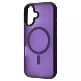 Чохол-накладка WAVE Matte Insane Case with Magnetic Ring для iPhone 16 Plus Deep Purple