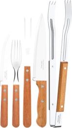 Набір столових приборів TRAMONTINA Barbecue 22399/028 Для гриля, 15 предметів