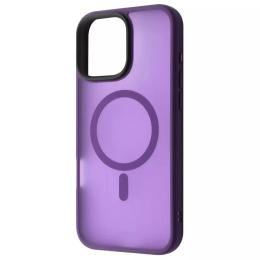 Чохол-накладка WAVE Matte Insane Case with Magnetic Ring для iPhone 16 Pro Deep Purple