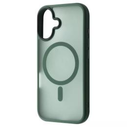 Чохол-накладка WAVE Matte Insane Case with Magnetic Ring для iPhone 16 Plus Green