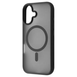 Чохол-накладка WAVE Matte Insane Case with Magnetic Ring для iPhone 16 Black