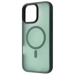 Чохол-накладка WAVE Matte Insane Case with Magnetic Ring для iPhone 16 Pro Green