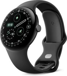 Смарт-годинник Google Pixel Watch 4 45mm Wi-Fi Matte Black Aluminum case / Obsidian Active Band (GA09962-EU)