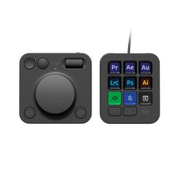 Клавіатура Logitech MX Creative Console Graphite (920-012931)