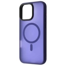 Чохол-накладка WAVE Matte Insane Case with Magnetic Ring для iPhone 16 Pro Midnight Blue