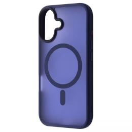 Чохол-накладка WAVE Matte Insane Case with Magnetic Ring для iPhone 16 Midnight Blue