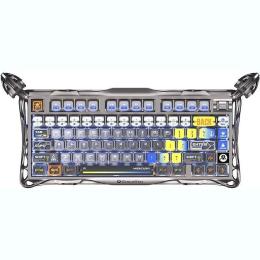 Клавіатура GravaStar Mercury K1 Pro 80keys Kailh Speedy Mint Switch Interstellar Silver (GS_K1_PRO_S_CGRY)