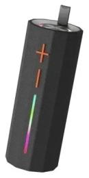 Акустика портативна XO F71 Hidden Carrying Handle Cylinder LED Black