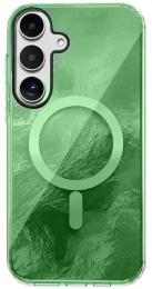 Чохол-накладка EpiK TPU Shiny Mountain (MagFit) для Samsung Galaxy S26 Green