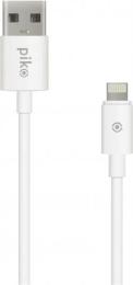 Дата-кабель Piko 1283126493836 0.2m USB(тато) - Lightning(тато) White