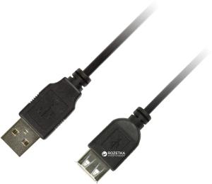 Дата-кабель Piko 1283126474125 1.8m USB(тато) - USB(мама)