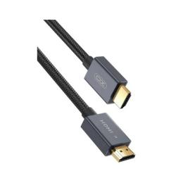 Відео-кабель XO XO-GB001 1.5 м HDMI (тато) = HDMI (тато) Black 8K 5Gbps