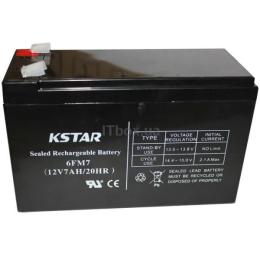 Акумулятор для ДБЖ KSTAR 12V 7Ah (6-FM-7) AGM