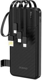 Зовнішній портативний акумулятор Dudao K11 10000mAh Black 4 in 1