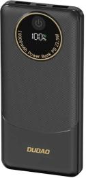Зовнішній портативний акумулятор Dudao K12 10000mAh Black 22.5W (6976625333882)