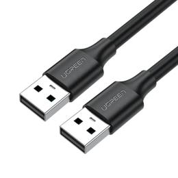 Дата-кабель Ugreen USB 2.0 Type-A (тато) to USB Type-A (тато) 2m Black (UGR-10311)