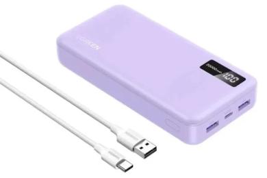 Зовнішній портативний акумулятор Ugreen PB312 20000mAh Pink (65589)